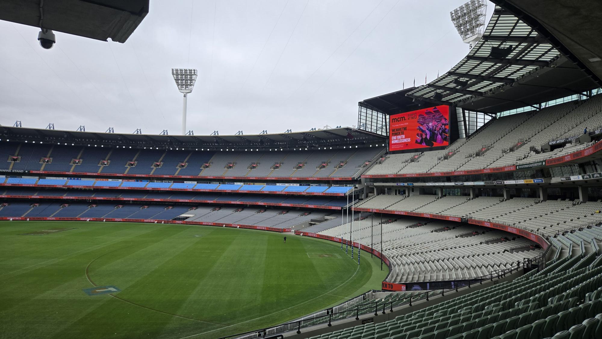 Photo of MCG stands