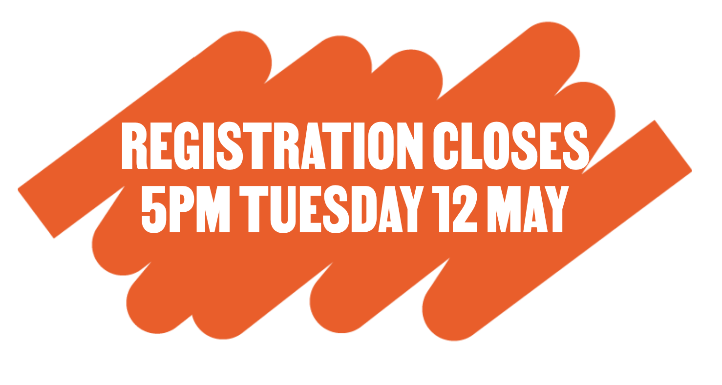 registrations closing tuesday