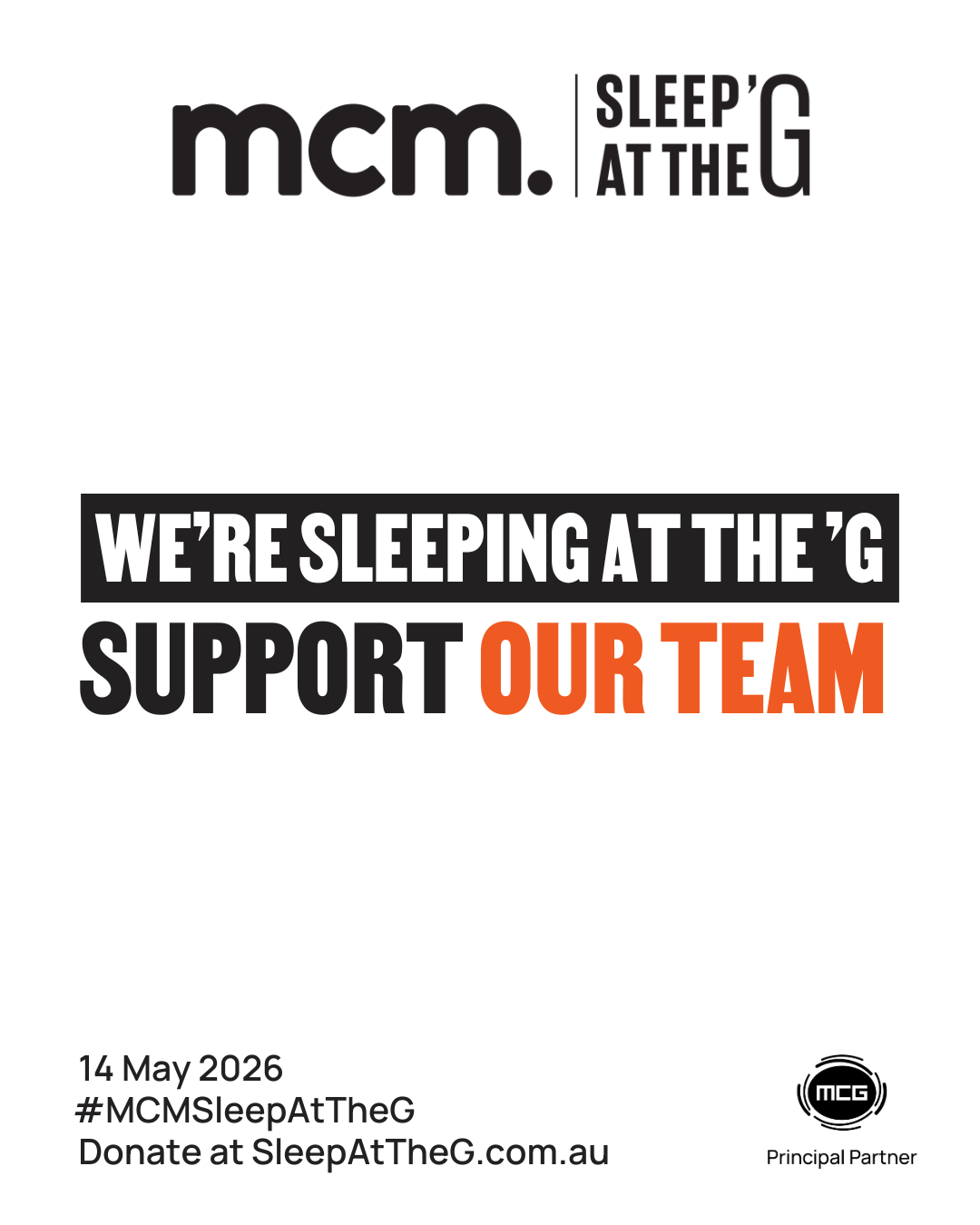 Social tile - team orange